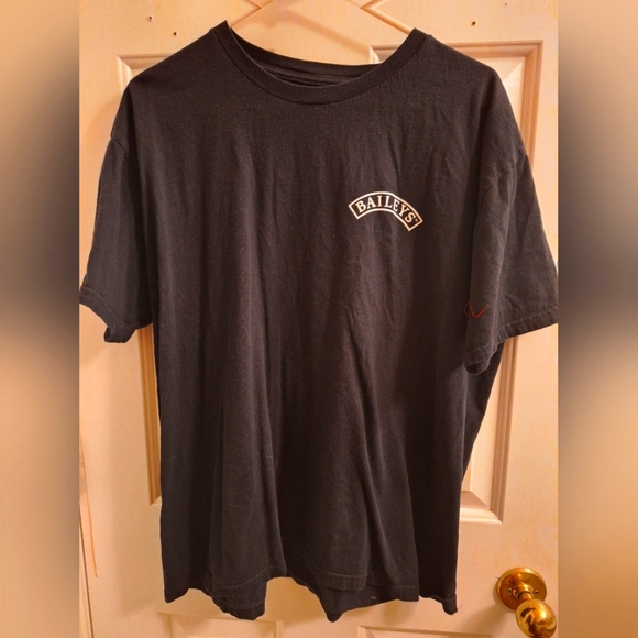 Baileys black tee shirt unisex XL - Picture 1 of 5